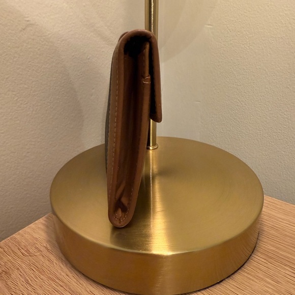 🤎🖤RARE🖤🤎 Dior Black x Brown Monogram Trotter Honeycomb Flap Wallet - Picture 3 of 13